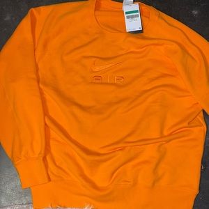 Nike Air Crewneck Men’s Sweater - Size XL - Orange Theory Branding on Left Arm